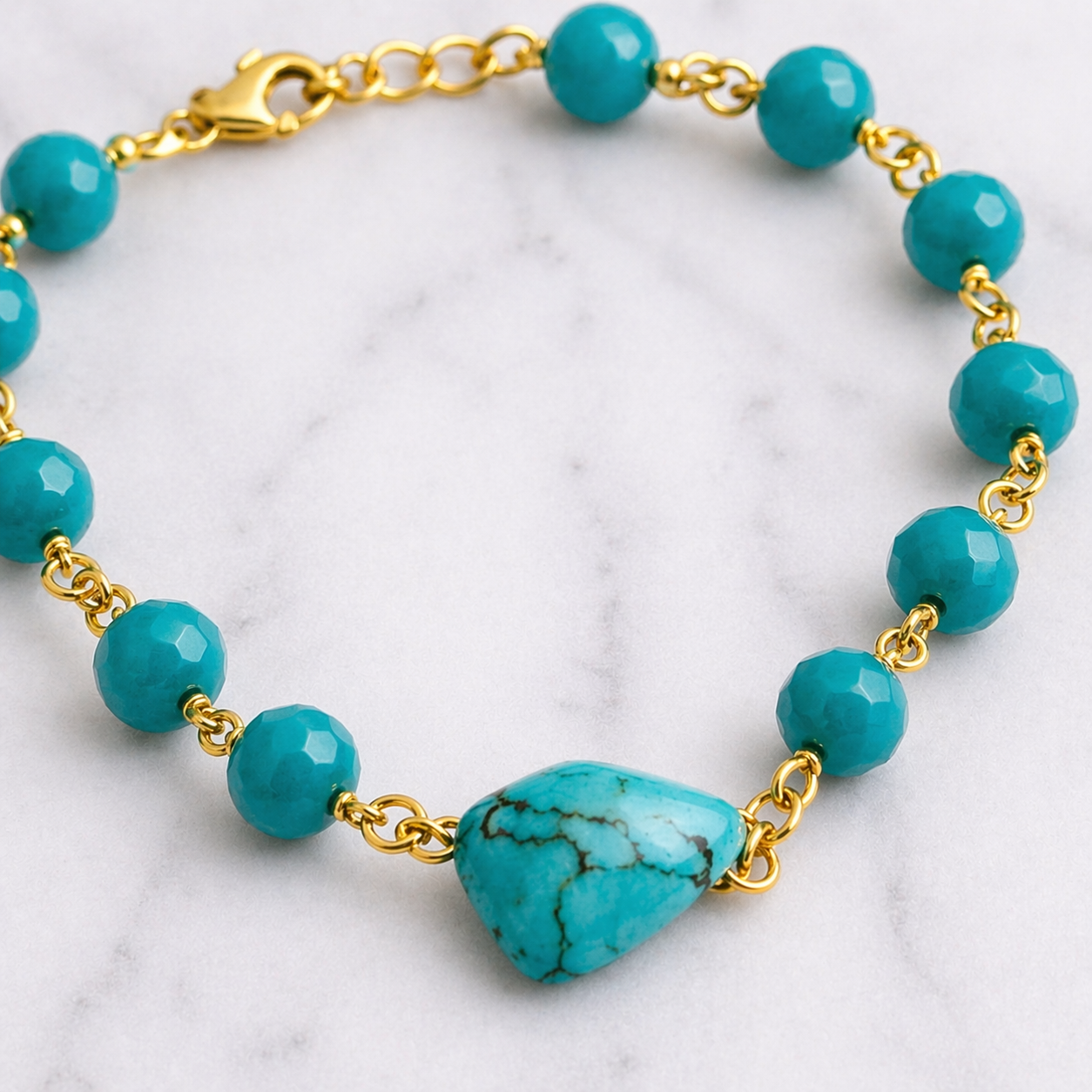 PULSERA TURQUESA IMPERIAL