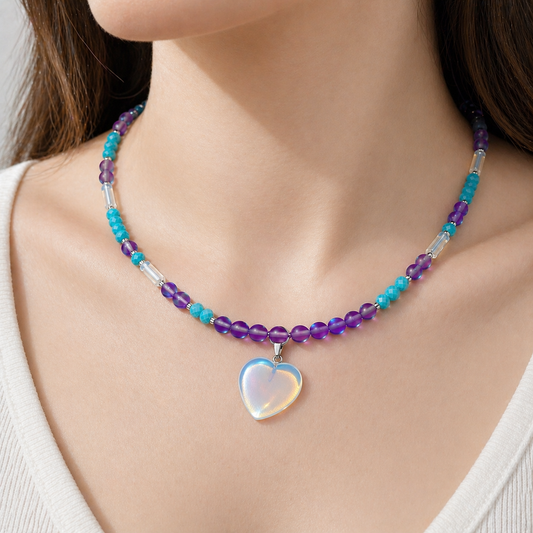 Collar Corazón de Mar