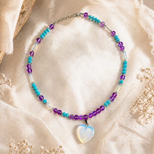 Collar Corazón de Mar