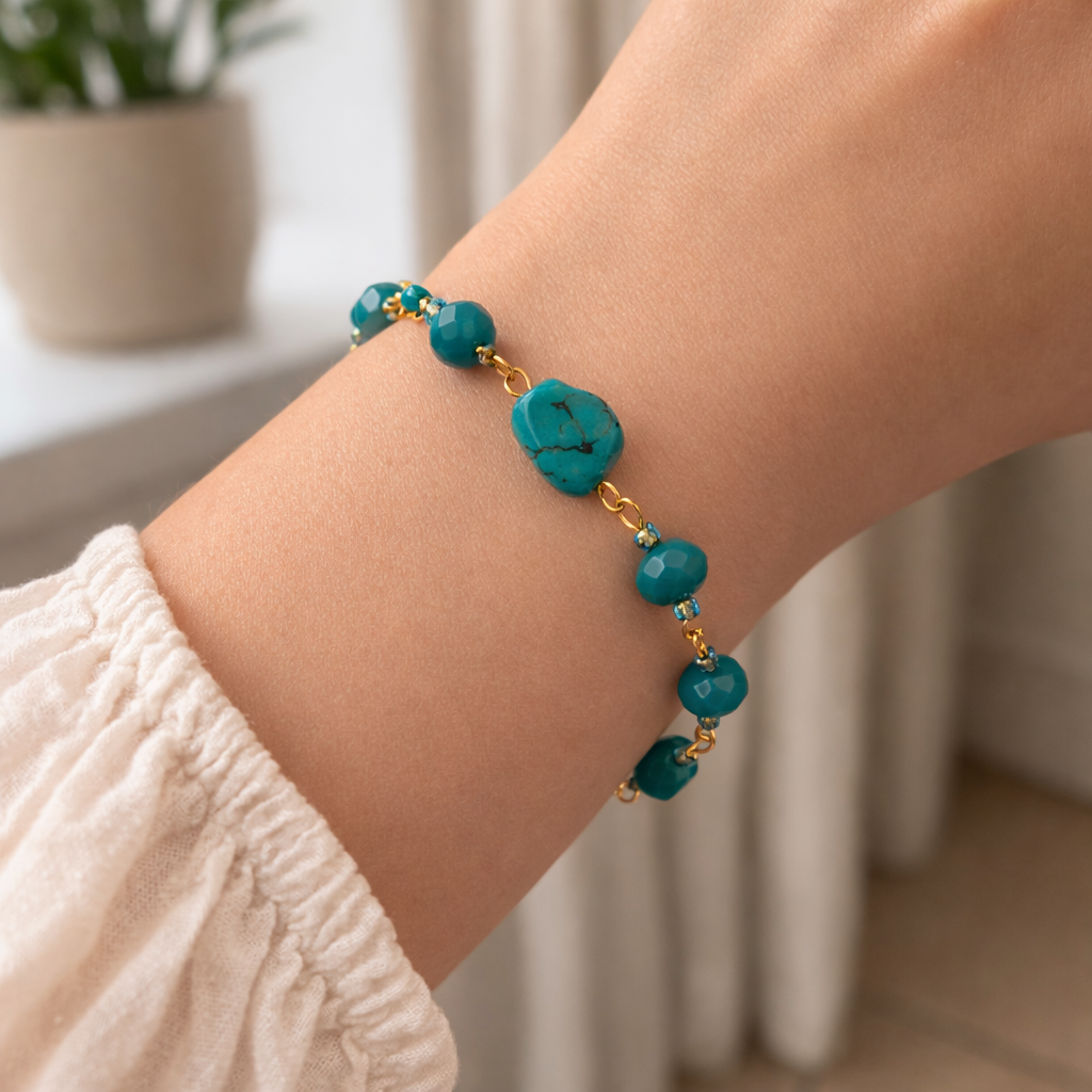 PULSERA TURQUESA IMPERIAL