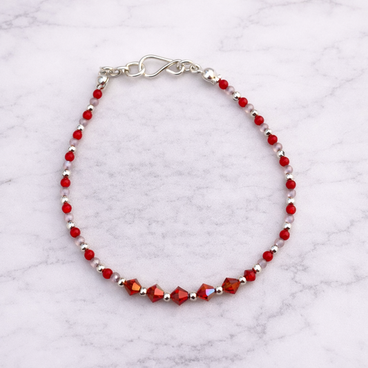 PULSERA RUBÍ CELESTIAL