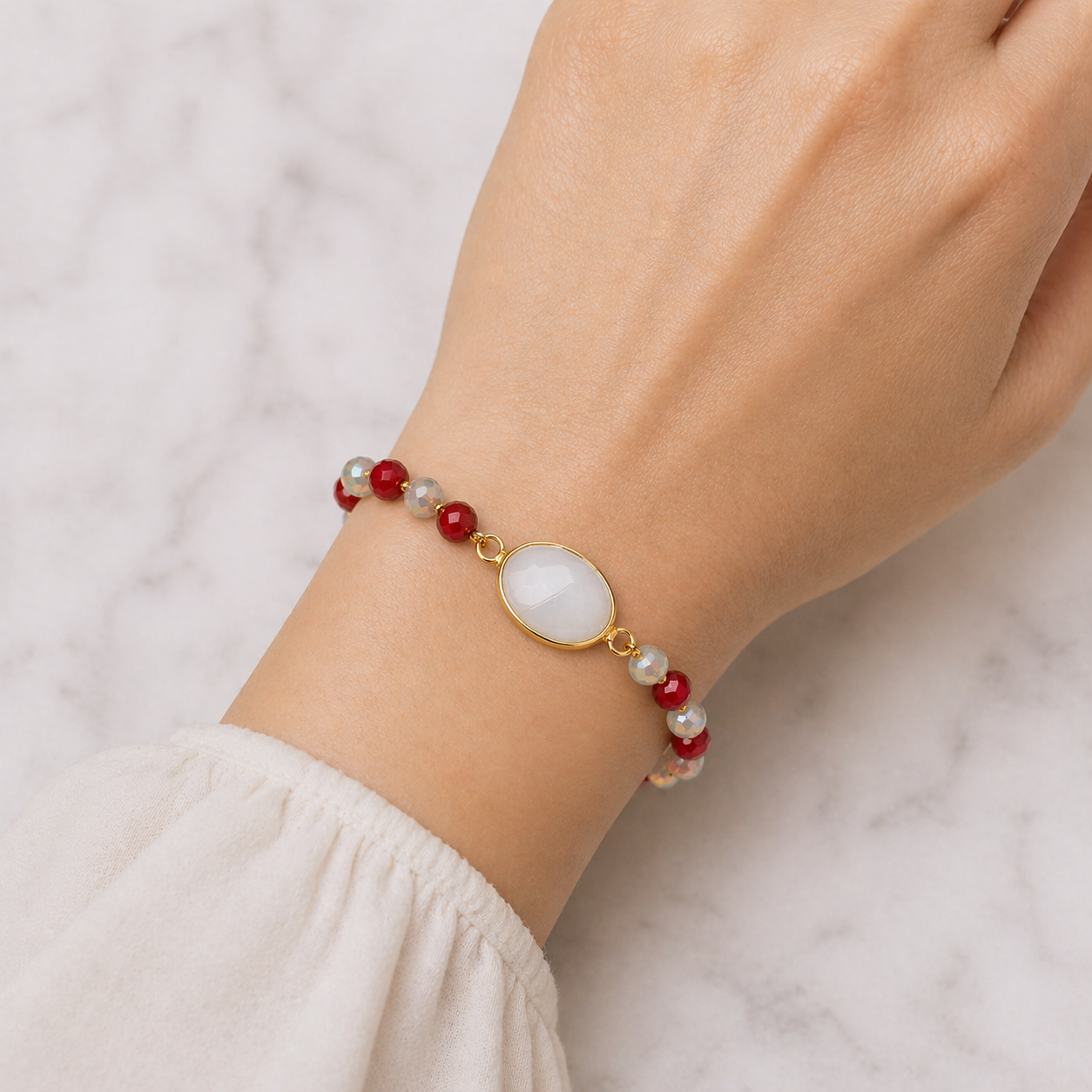 PULSERA AURA ESCARLATA